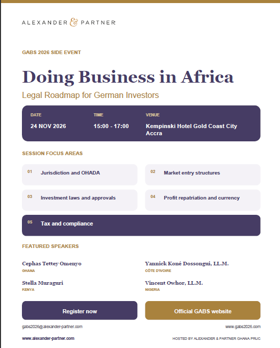 Doing Business in Africa — GABS 2026 Side Event